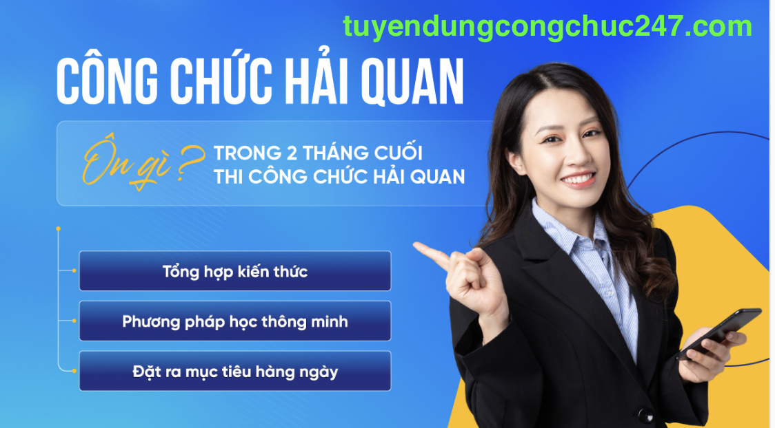 Đáp án ôn thi công chức hải quan 2021 cực chi tiết